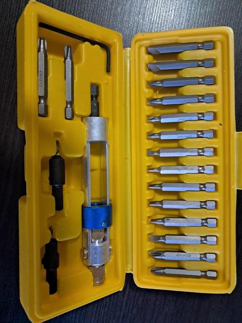 HalfTime set de 20 pièces tête pivotante perceuse visseuse, Doe-het-zelf en Bouw, Gereedschap | Handgereedschap, Nieuw, Ophalen of Verzenden
