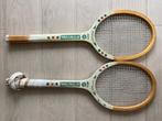 2 Vintage tennis rackets Gerco Windsor international, Autres marques, Raquette, Utilisé, Enlèvement ou Envoi