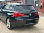 BMW 1 SERIE ✅118i CARPASS GARANTIE BENZINE model 2018, 1498 cc, Zwart, 5 deurs, Velours