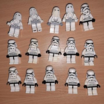 lego star wars snow troopers storm troopers sw0188 sw0115 beschikbaar voor biedingen