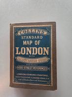 Linnen kaart "Collin's standard map of London" 1890, Collin, Verenigd Koninkrijk, Overige typen, 1800 tot 2000