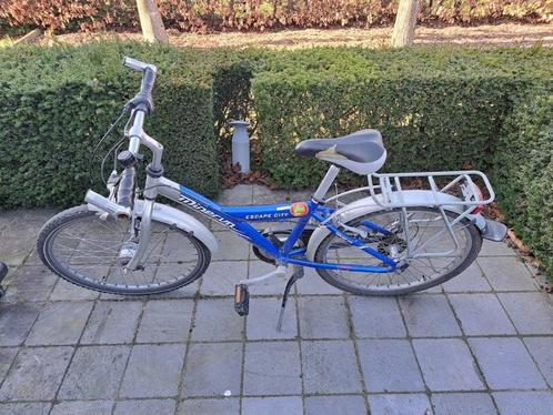 Jongensfiets, Fietsen en Brommers, Fietsen | Jongens, Gebruikt, 24 inch, Handrem, Versnellingen, Ophalen