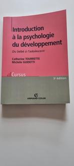 Introduction à la psychologie du développement, Livres, Enlèvement, Comme neuf
