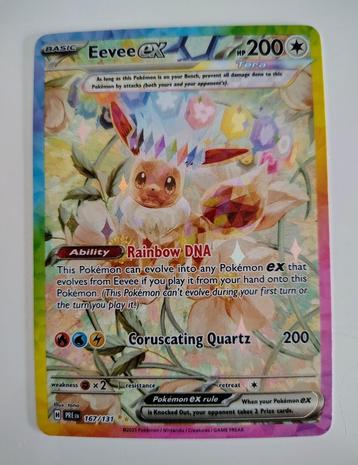  Prismatic Evolutions: EEVEE 167 beschikbaar voor biedingen