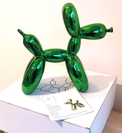 Balloon Dog Jeff Koons (After) Meerdere kleuren, Antiek en Kunst, Kunst | Designobjecten, Ophalen of Verzenden