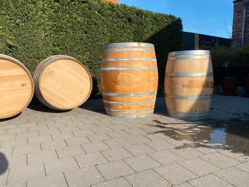 Eiken wijnvaten., Tuin en Terras, Regentonnen, Zo goed als nieuw, Ophalen
