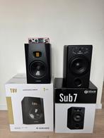 Audio speakers + Sub Woofer + Audio interface, Audio, Tv en Foto, Luidsprekerboxen, Ophalen, Zo goed als nieuw