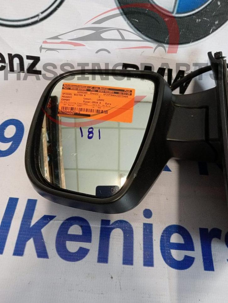 Peugeot Expert Buitenspiegel Rechts 2018, Auto-onderdelen, Spiegels, Peugeot, Gebruikt, Ophalen of Verzenden