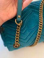 Sac gucci marmont bleu, Comme neuf, Bleu, Sac à main