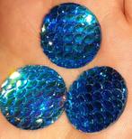 9 Cabochons holografische zeemeermin blauw, Hobby en Vrije tijd, Verzenden, Nieuw, Overige typen