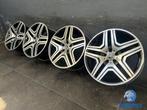 Mercedes ML-Klasse W163 W164 W166 AMG 20 inch zwarte velgen, Gebruikt, Velg(en), Ophalen of Verzenden, Personenwagen