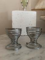 Paire de coquetiers designs x2, Enlèvement ou Envoi, Utilisé