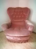 Retro zetel., Huis en Inrichting, Fauteuils, Ophalen, Zo goed als nieuw