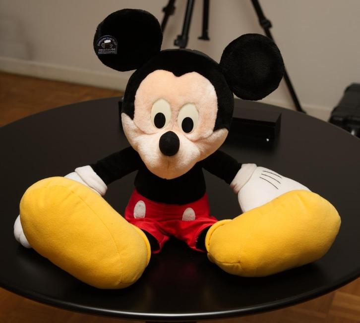 Mickey van Applause 35cm hoog, Verzamelen, Disney, Zo goed als nieuw, Beeldje of Figuurtje, Mickey Mouse, Ophalen of Verzenden