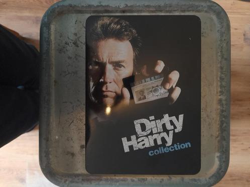 Dirty Harry steelbox, Cd's en Dvd's, Dvd's | Actie, Zo goed als nieuw, Actie, Boxset, Vanaf 16 jaar, Verzenden
