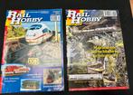 Lot de 2 magazines « Rail Hobby » en Néerlandais, Utilisé, Livre, Revue ou Catalogue