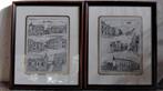 Lot de 2 gravures, Enlèvement, Gravure