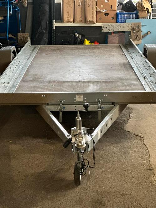 Remorque basculante TBE simple essieux, Auto diversen, Aanhangers en Bagagewagens, Zo goed als nieuw, Ophalen