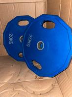 Disques/plaques/plaques de musculation/pare-chocs olympiques, Enlèvement, Comme neuf, Plaques d'haltères