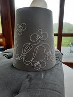 Petit lustre gris, avec ampoule eco, Ophalen, Gebruikt, Grijs