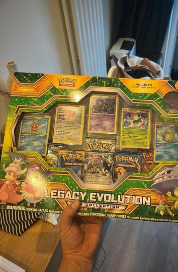2017 Pokémon Legacy Evolution Collection Box NIEUW & SEALED beschikbaar voor biedingen
