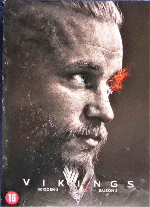 DVD BOX- ACTIE- VIKINGS (SEIZOEN 2)- 3 SCHIJFJES, Cd's en Dvd's, Dvd's | Actie, Zo goed als nieuw, Overige genres, Alle leeftijden