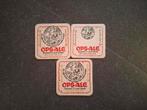 Oude bierviltjes/sousbock ops-ale opitter (4), Verzamelen, Ophalen of Verzenden