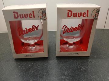 2 Duvelglazen in originele verpakking  beschikbaar voor biedingen