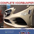 W205 C205 FACELIFT C43 AMG VOORBUMPER WIT COMPLEET 2018-2022, Auto-onderdelen, Nieuw, Ophalen of Verzenden, Bumper, Mercedes-Benz