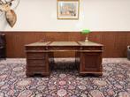 Klassiek Engels Chesterfield Bureau Partnerdesk, Ophalen of Verzenden