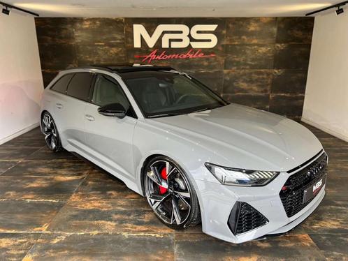 Audi RS6 4.0 V8 TFSI Quattro * TOIT PANO * UTILITAIRE, Auto's, Audi, Bedrijf, Te koop, RS6, 360° camera, 4x4, ABS, Achteruitrijcamera