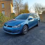 VW Golf 7 Variant 2016 1.6TDI, Auto's, Voorwielaandrijving, USB, Stof, Blauw