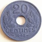 FRANKRIJK: 20 CENTIMES 1942 VICHY 1965 KM 47 UNC !!, Verzenden, Frankrijk, Losse munt