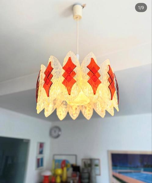 Vintage luster, Antiek en Kunst, Antiek | Verlichting, Ophalen