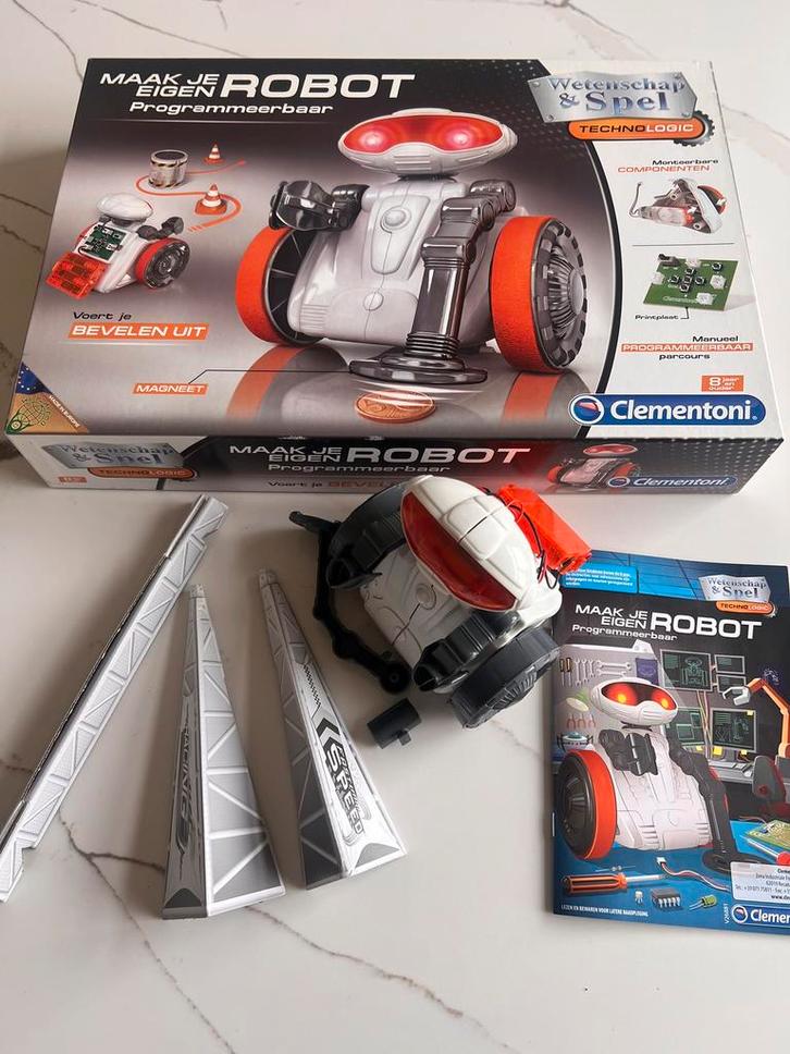 Wetenschap & Spel: maak je eigen robot - programmeerbaar, Kinderen en Baby's, Speelgoed | Educatief en Creatief, Gebruikt, Ontdekken