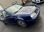 VW Golf IV 1.9 SDI - slechts 90.160 km - 1998, Auto's, Centrale vergrendeling, Stof, 50 kW, Blauw