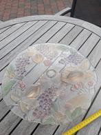 Vintage kristallen taartschotel met fruitmotief Lalique, Ophalen of Verzenden
