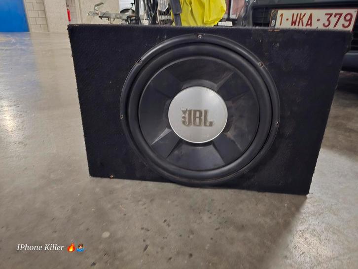caisson de basses JBL + Amplificateur, Autos : Divers, Haut-parleurs voiture, Utilisé, Enlèvement