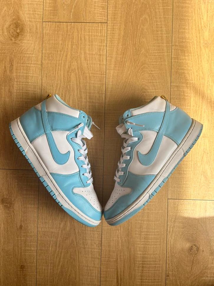 Nike dunk high blue chill, Kleding | Heren, Schoenen, Gedragen, Sneakers, Blauw, Ophalen of Verzenden