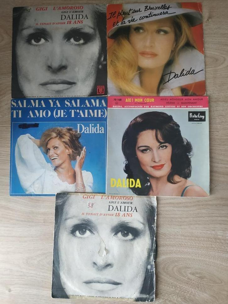 DALIDA SP EN EP VINYLSET, Cd's en Dvd's, Vinyl | Wereldmuziek, Verzenden