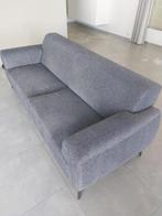 Grijze zetel - Henders en Hazel, Ophalen, Minder dan 75 cm, Driepersoons, Zo goed als nieuw