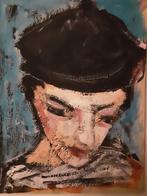 Acryl schilderij, Antiquités & Art, Art | Peinture | Moderne, Enlèvement ou Envoi