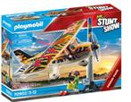 PLAYMOBIL Stuntshow Propellorvliegtuig Airshow-, Kinderen en Baby's, Speelgoed | Playmobil, Nieuw, Complete set, Verzenden