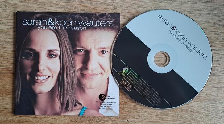 Sarah & Koen Wauters - You Are The Reason, Cd's en Dvd's, Cd Singles, Gebruikt, Pop, 1 single, Ophalen of Verzenden