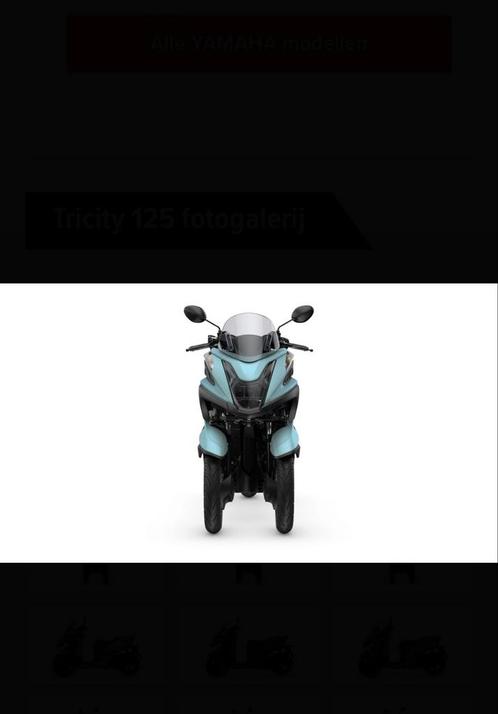 Yamaha Tricity 125cc – 2024 – Zen Green – Slechts 3000 km!, Motoren, Motoren | Yamaha, Particulier, Scooter, Ophalen