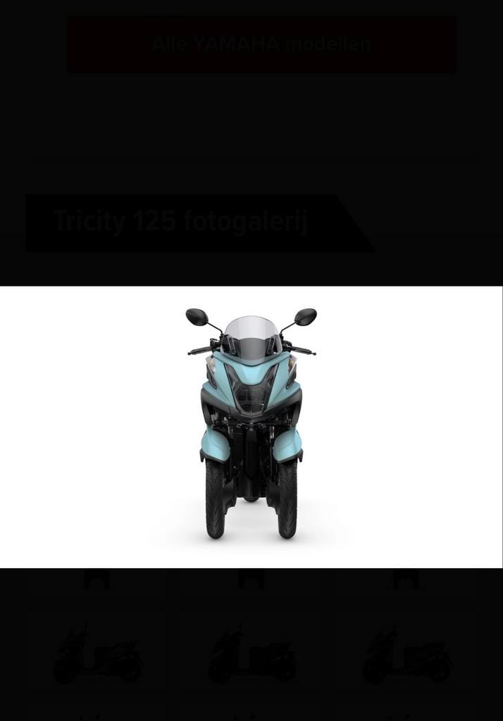Yamaha Tricity 125cc – 2024 – Zen Green – Slechts 3000 km!, Motoren, Motoren | Yamaha, Particulier, Scooter, Ophalen