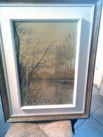 grote pastel tekening Roza Blarinckx tessenderlo, Antiek en Kunst, Ophalen