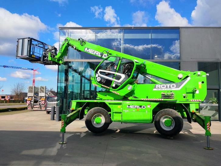 2021 Merlo Roto 50.30 S Plus, Zakelijke goederen, Machines en Bouw | Kranen en Graafmachines, Verreiker, Ophalen