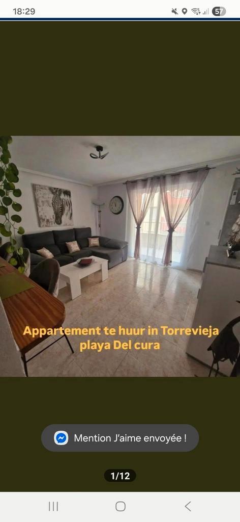Appartement te huur torrevieja LANG VERHUUR OOK MOGENLIJK, Immo, Appartements & Studios à louer