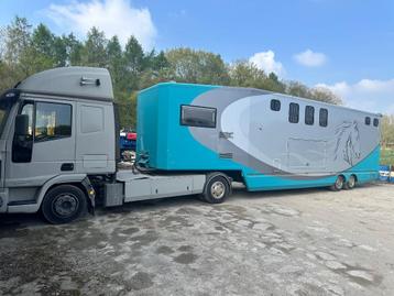 Camions chevaux IVECO EuroCargo beschikbaar voor biedingen